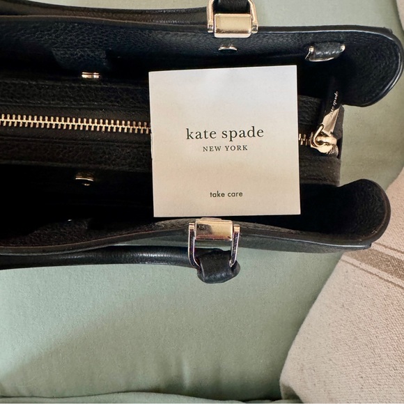 Kate Spade Black Leather Handbag - Picture 10 of 12
